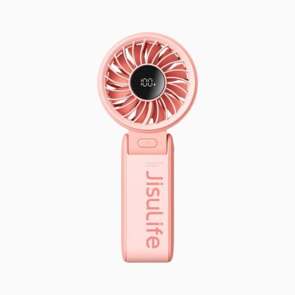 JISULIFE 5000mAh HANDHELD FAN LIFE7 - PINK