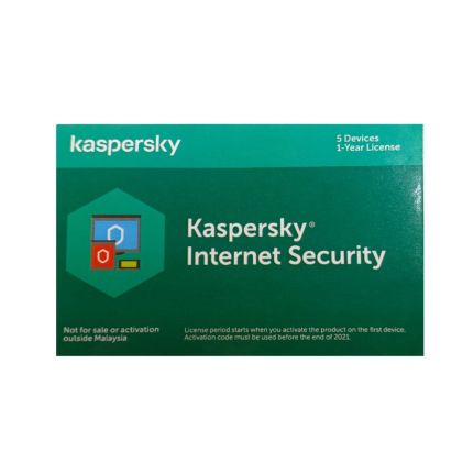KASPERSKY INTERNET SECURITY 2020 - 5 USER