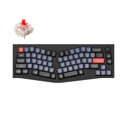 KEYCHRON Q8 FULLY ASSEMBLED KNOB SWITCH KEYBOARD- CARBON BLACK (Q8M1)