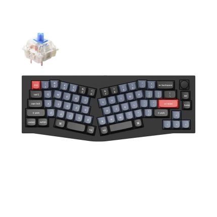 KEYCHRON Q8 FULLY ASSEMBLED KNOB SWITCH KEYBOARD- CARBON BLACK (Q8M1)