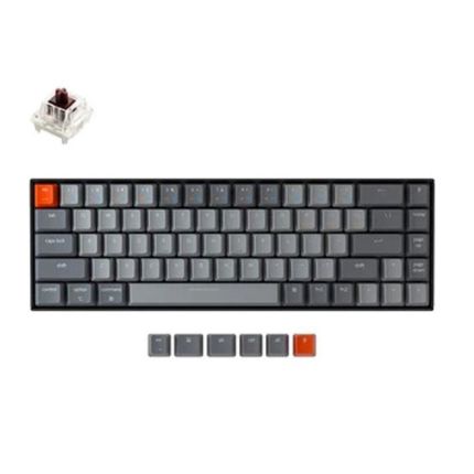 KEYCHRON K6 68K HOT-SWAPPABLE SMK RGB - BROWN (K6V3)