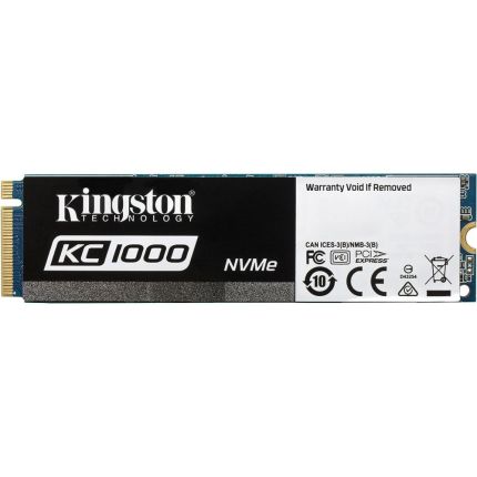 KINGSTON 480GB KC1000 PCIE3 X 4 (M.2 2280)