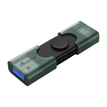 KINGSTON 128GB DTDEG2 USB-A &amp; USB-C FLASH DRIVE (DTDEG2/128GB)
