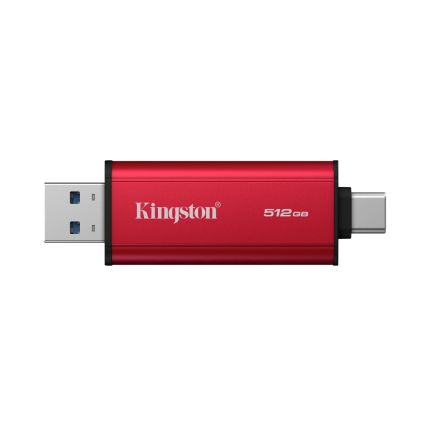 KINGSTON 512GB DUAL PORTABLE SSD (TYPE-A &amp; TYPE-C) (SPSD/512GB)