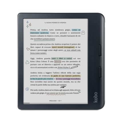 RAKUTEN KOBO LIBRA COLOUR EREADER (32GB/WIFI/TOUCH) - BLACK (N428-KU-BK-K-CK)