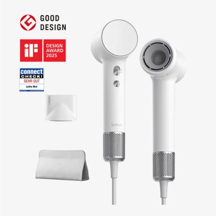 LAIFEN MINI HAIR DRYER - WHITE