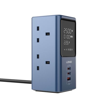 LDNIO 45W 7-IN-1 DESKTOP TOWER STATION - UK