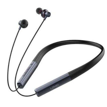 LDNIO (N01) NECKBAND HEADPHONES - BLACK