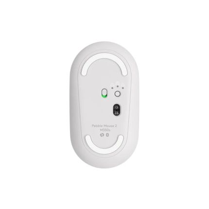 LOGITECH PEBBLE MOUSE 2 M350S SLIM BLUETOOTH WIRELESS - WHITE