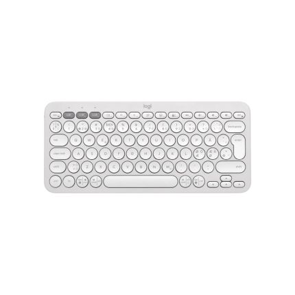 LOGITECH PEBBLE KEYS 2 K380S BLUETOOTH KEYBOARD - WHITE