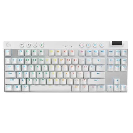 LOGITECH PRO X TKL LIGHTSPEED WL GAMING KEYBOARD - WHITE TACTILE