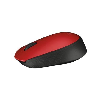LOGITECH M171 WIRELESS MOUSE - RED