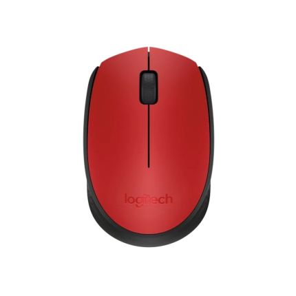 LOGITECH M171 WIRELESS MOUSE - RED