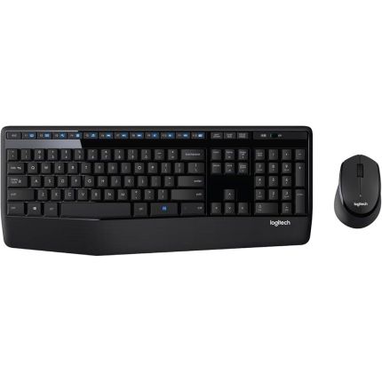 LOGITECH MK345 WIRELESS KEYBOARD &amp; MOUSE COMBO MAINSTREAM - BLACK
