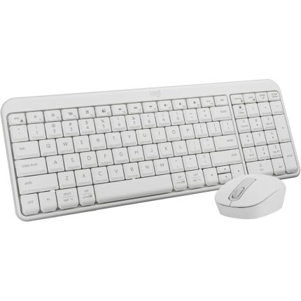 LOGITECH MK250 COMPACT BLUETOOTH WIRELESS KEYBOARD &amp; MOUSE COMBO - OFF-WHITE