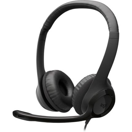 LOGITECH H390 USB-C COMPUTER HEADSET - GRAPHITE