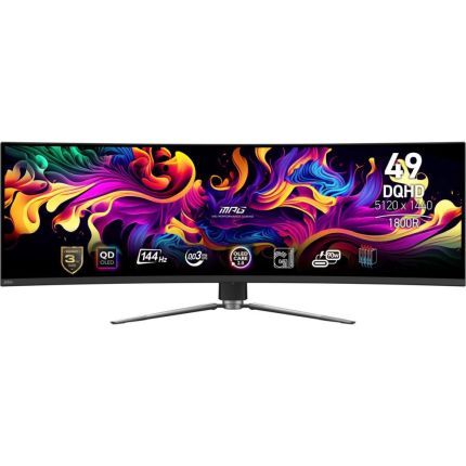 MSI 49&quot; MPG 491CQP QD-OLED CURVED GAMING MONITOR