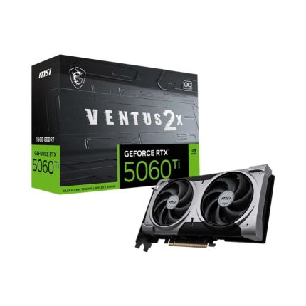 MSI RTX 5060TI 16G VENTUS 2X OC PLUS GRAPHIC CARD