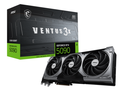 MSI RTX 5090 32G VENTUS 3X OC GRAPHIC CARD