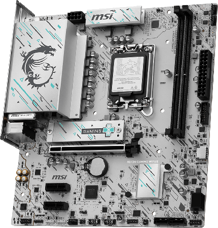 MSI H810M GAMING WIFI6E DDR5 MATX MOTHERBOARD