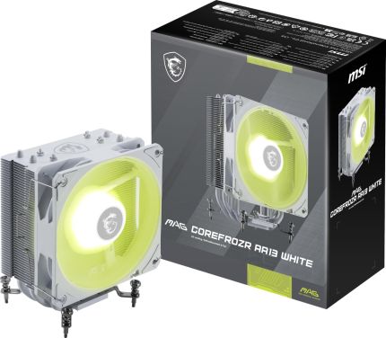 MSI MAG COREFROZR AA13 AIR COOLER - WHITE(4711377345750)
