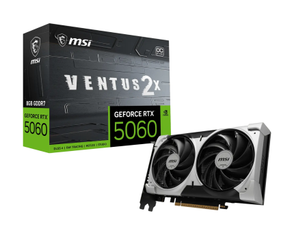 MSI RTX 5060 8G VENTUS 2X OC V1 GRAPHIC CARD