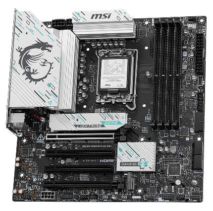 MSI B860M GAMING PLUS WIFI6E DDR5 MATX MOTHERBOARD