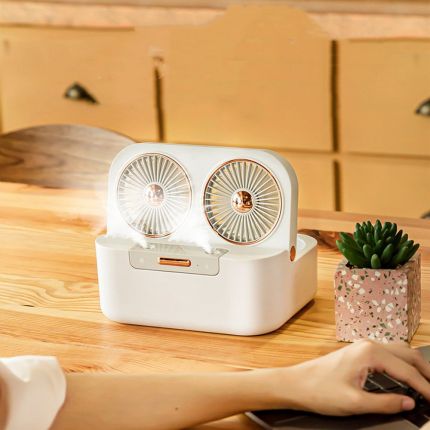 NEUTRAL FAN201 HUMIDIFIER WITH 2 FANS WHITE