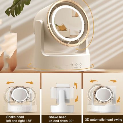 NEUTRAL F101 FAN WITH MIRROR LED LIGHT