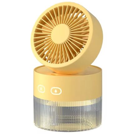 NEUTRAL FANHU104 FAN WITH HUMIDIFIER - YELLOW