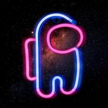 NEUTRAL NEON WALL MOUNTED LIGHT - SUS