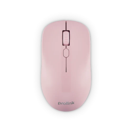 PROLINK GM-2003 2.4GHZ WIRELESSS MOUSE 4-BUTTON 1600DPI - PINK