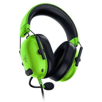 RAZER BLACKSHARK V2 X - WIRED GAMING HEADSET - GREEN - FRML PACKAGING