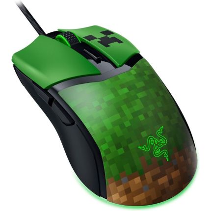 RAZER COBRA - CUSTOMIZABLE GAMING MOUSE - MINECRAFT EDITION (RZ01-04650200-R3M1)