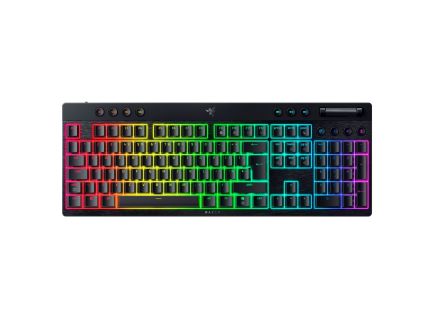 RAZER BLACKWIDOW V4 LOW-PROFILE TENKEYLESS HYPERSPEED - WIRELESS LOW-PROFILE MECHANICAL GAMING KEYBOARD (GREEN CLICKY SWITCH) (RZ03-05450500-R3M1)(8887910073759)