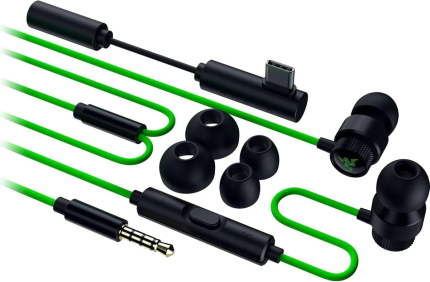 RAZER HAMMERHEAD V3 - WIRED EARBUDS FOR GAMING (RZ12-05590100-R3AC)(8887910061749)