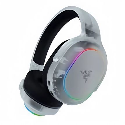 RAZER BARRACUDA X CHROMA - WIRELESS MULTI-PLATFORM GAMING AND MOBILE HEADSET - PHANTOM WHITE EDITION (RZ04-05220400-R3M1)