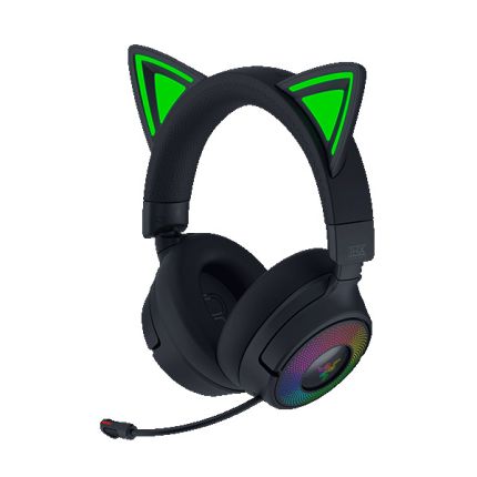 RAZER KRAKEN KITTY V3 PRO - WIRELESS RGB HEADSET WITH KITTY EARS (RZ04-05170300-R3M1)