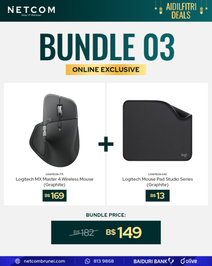 MX MASTER 4 + PAD GRAPHITE