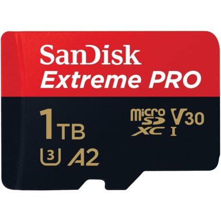 SANDISK 1TB EXTREME PRO MICRO SD CARD 200MB/S (SDSQXCD-1T00-GN6MA)