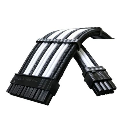 SLEV.30 PREMIUM PRE-BRAIDED MODDING CABLES WHITE.BLACK