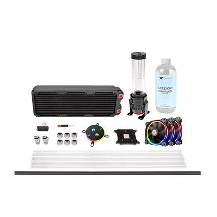 THERMALTAKE PACIFIC RL360 D5 HARD TUBE RGB COOLING KIT