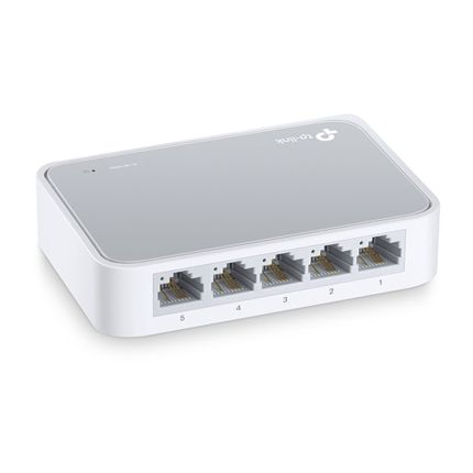 TPLINK TL-SF1005D 5-PORT 10/100M DESKTOP SWITCH (PLASTIC CASE)