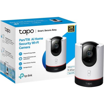 TPLINK TAPO C225 PAN/TILT SECURITY 2K QHD(2560 × 1440) WIFI CAMERA