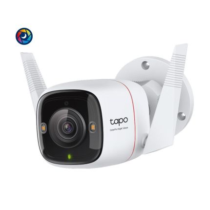 TPLINK TAPO C325WB SMART COLORPRO OUTDOOR WIFI SECURITY CAMERA 2K QHD (2688x1520)