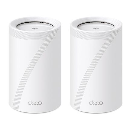 TPLINK DECO BE65 (2-PACK) BE11000 WHOLE HOME MESH WIFI7 SYSTEM TRI-BAND