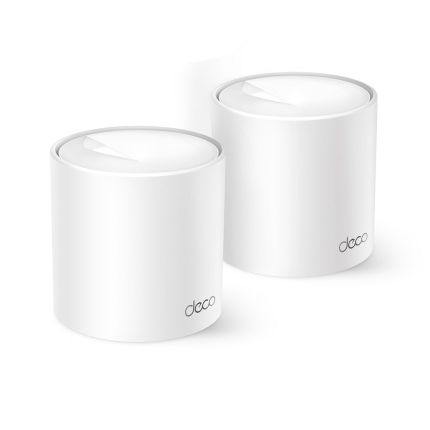 TPLINK DECO X10 (2-PACK) AX1500 WHOLE HOME MESH WIFI6 SYSTEM
