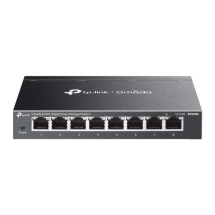 TPLINK ES208G OMADA 8-PORT GIGABIT EASY MANAGED SWITCH(1210002600668)