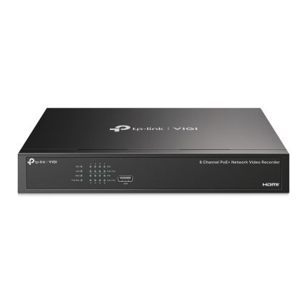 TPLINK VIGI NVR1008H-8MP 8 CHANNEL POE + NETWORK VIDEO RECORDER | POE POWER 113 W