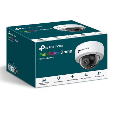 TPLINK VIGI C250 2.8MM 5MP FULL COLOR DOME NETWORK CAMERA